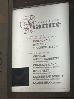 Walliser Kanne by null