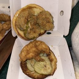 Ordered a the big dill, got a small dill Ordered a the big dill, got a small dill
