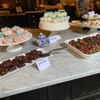 Warehouse 18 Venues - Huge bar, service area, we chose to use as a dessert buffet. - Wedding Chapels Near Me - Hickory, North Carolina