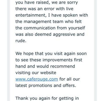 Cafe Rouge - Solihull - Email part 2. - French Near Me - Solihull, XWM