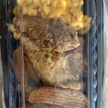 Kroger - Fried chicken & Baked Chicken, w/ mac n cheese + fries wedges. - Grocery Near Me - Houston, Texas Kroger - Fried chicken & Baked Chicken, w/ mac n cheese + fries wedges. - Grocery Near Me - Houston, Texas