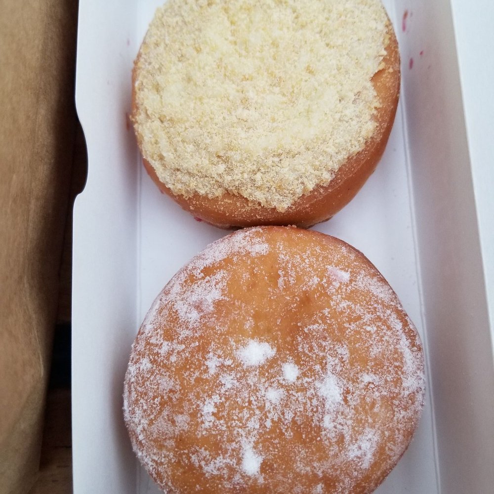Dunkin' - Apple crumb and jelly-filled donuts.......large and heavenly - Donuts Near Me - Saint Augustine, Florida Dunkin' - Apple crumb and jelly-filled donuts.......large and heavenly - Donuts Near Me - Saint Augustine, Florida