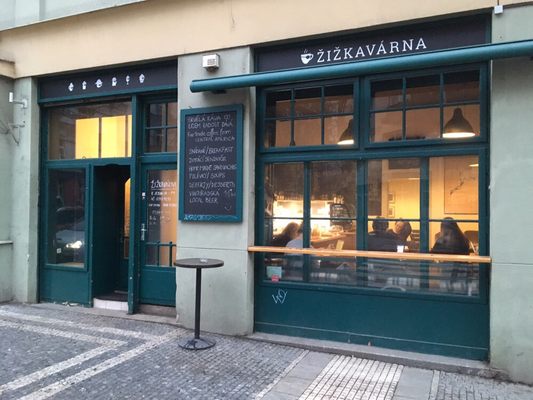 Žižkavárna Cafe. by null