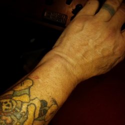 Ascension Tattoo - How much to put this under the tattoo and in the hand