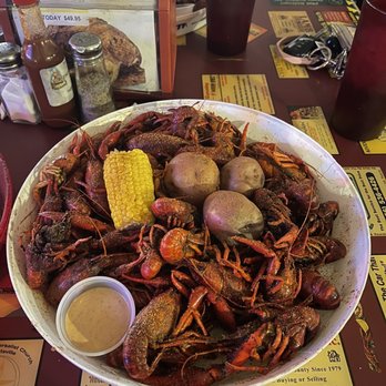 Tim's Cajun Kitchen - 3lb crawfish platter with corn and potatoes - Cajun/Creole Near Me - Huntsville, Alabama Tim's Cajun Kitchen - 3lb crawfish platter with corn and potatoes - Cajun/Creole Near Me - Huntsville, Alabama