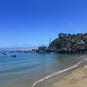Bluewater Grill - View from outside seating - Seafood Near Me - Avalon, California Bluewater Grill - View from outside seating - Seafood Near Me - Avalon, California