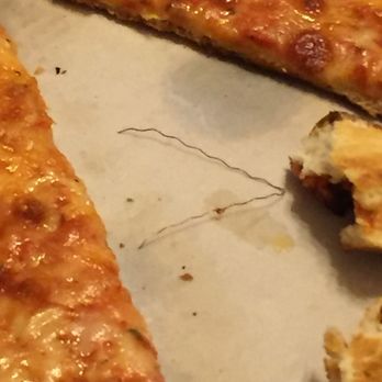 Astoria Pizza - Metal bobby pin in my pizza! Yum! - Pizza Near Me - Astoria, New York Astoria Pizza - Metal bobby pin in my pizza! Yum! - Pizza Near Me - Astoria, New York