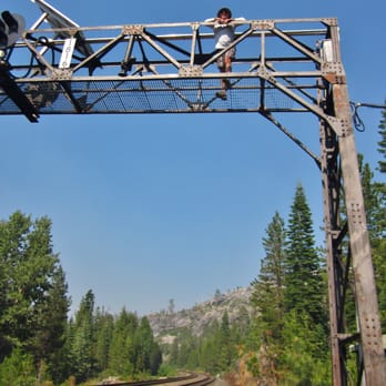 Loch Leven Lakes Trail - Watching for Trains - Hiking Near Me - Emigrant Gap, California Loch Leven Lakes Trail - Watching for Trains - Hiking Near Me - Emigrant Gap, California