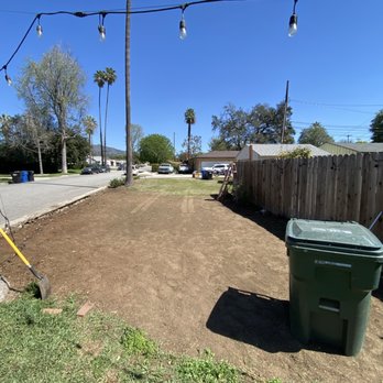Mulch And Landscaping Design - Before drive way and mulch. They cleared the weeds out of here quickly by tools and hand - Landscaping Near Me