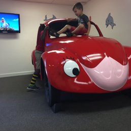 Car in waiting room