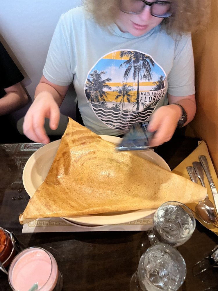 Food from 5th Element India Kitchen