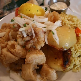 Kisamos Greek Taverna - Calamari dinner - Greek Near Me - Richmond, British Columbia