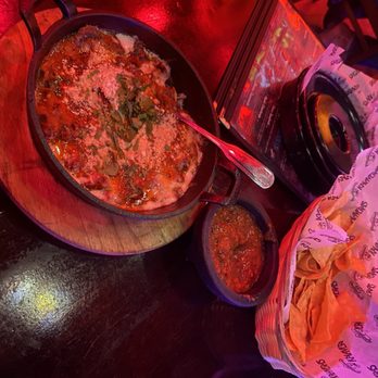Kalaveras - Queso fundido, salsa (so good), chips - Mexican Near Me - Corona, California Kalaveras - Queso fundido, salsa (so good), chips - Mexican Near Me - Corona, California