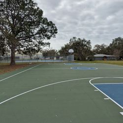 Basketball - full court single rims