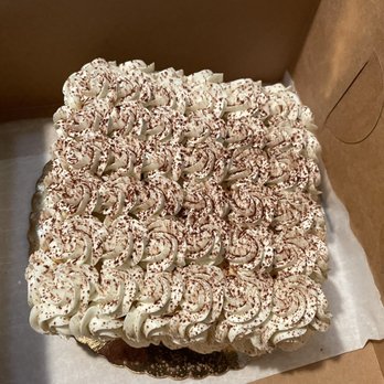 Bakehouse by Joe Murphy - Special order cake with hazelnut filling, peanut bottom crust & my favorite, Swiss buttercream! So yummy!!! - Bakeries Near Me - New Providence, New Jersey Bakehouse by Joe Murphy - Special order cake with hazelnut filling, peanut bottom crust & my favorite, Swiss buttercream! So yummy!!! - Bakeries Near Me - New Providence, New Jersey