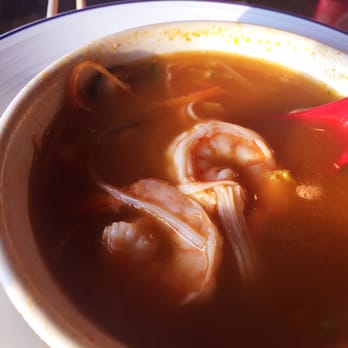 Megu Sushi - Spicy Tom Yum Soup.. Really good! - Japanese Near Me - Ventnor City, New Jersey