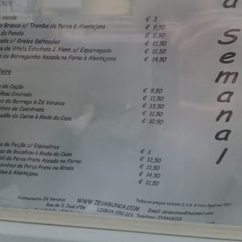 Zé Varunca - Carta da casa. - Portuguese Near Me - Lisbon, 11 Zé Varunca - Carta da casa. - Portuguese Near Me - Lisbon, 11