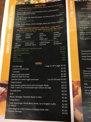 Menu photo 6 The Eye Opener Akron, OH