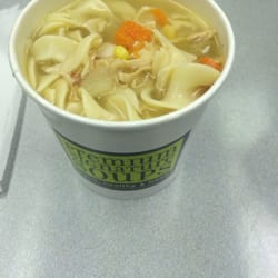 Straub's Fine Grocers - From scratch chicken noodle soup was superb