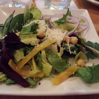 Roman Bistro - House salad. Beets, chickpeas, and grated cheese. - Italian Near Me - Pittsburgh, Pennsylvania Roman Bistro - House salad. Beets, chickpeas, and grated cheese. - Italian Near Me - Pittsburgh, Pennsylvania