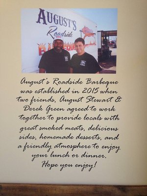 Menu photo 1 August's Barbeque Sylacauga, AL