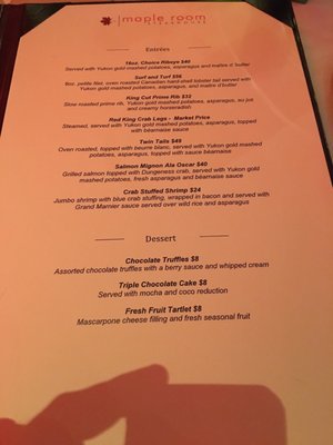 Menu photo 3 Maple Steak & Ale Hogansburg, NY Menu photo 3 Maple Steak & Ale Hogansburg, NY