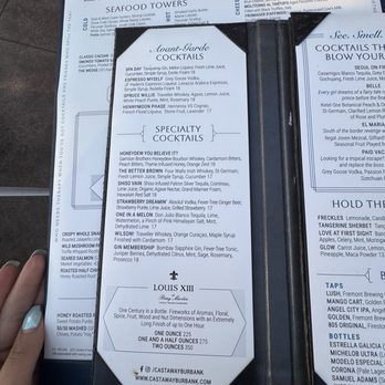 Castaway Burbank - Cocktail menu - Bars Near Me - Burbank, California