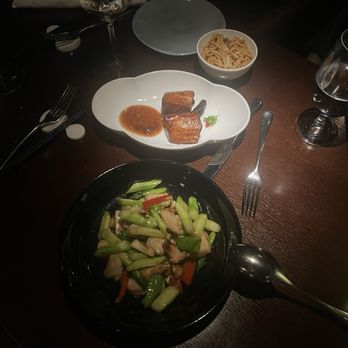 Empress by Boon - black cod chicken asparagus shishito scallion noodle - Cantonese Near Me - San Francisco, California Empress by Boon - black cod chicken asparagus shishito scallion noodle - Cantonese Near Me - San Francisco, California