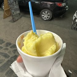 La Higienica - Pineapple sorbet, very good