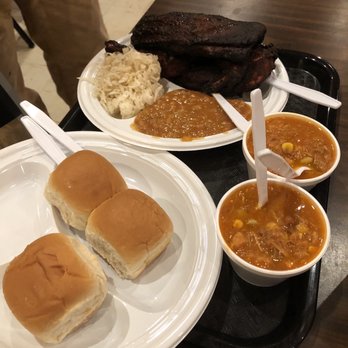 Circle M BBQ - Lots of great food - the 3 way with the sides of coleslaw, baked beans, Brunswick stew and rolls - Barbeque Near Me - Liberty, South Carolina Circle M BBQ - Lots of great food - the 3 way with the sides of coleslaw, baked beans, Brunswick stew and rolls - Barbeque Near Me - Liberty, South Carolina