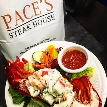 Pace's Steakhouse - Lobster cocktail with a delicious seafood stuffing! - Steakhouses Near Me - Hauppauge, New York Pace's Steakhouse - Lobster cocktail with a delicious seafood stuffing! - Steakhouses Near Me - Hauppauge, New York