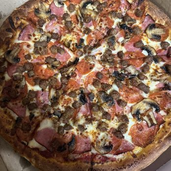 Fernando's Pizza - Meat lovers add mushrooms! - Pizza Near Me - Spring Valley, California Fernando's Pizza - Meat lovers add mushrooms! - Pizza Near Me - Spring Valley, California