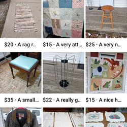 Salvation Army - Some of the 40+ items