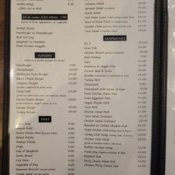 Maria's Family Restaurant - Lunch menu 2025