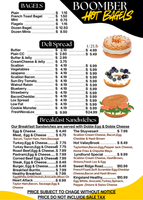 Menu photo 3 Boomber Bagel Lyndhurst, NJ