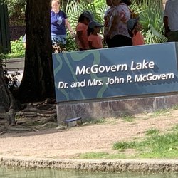 McGovern Lake - Sign