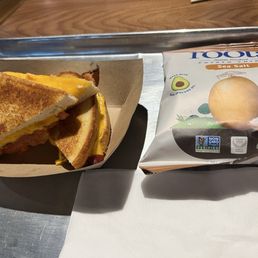 Grilled cheese with tomato and bacon from Totally Toasted