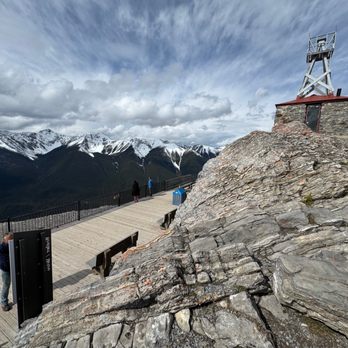 Sulphur Mountain - weather station view - Hiking Near Me - Banff, Alberta Sulphur Mountain - weather station view - Hiking Near Me - Banff, Alberta