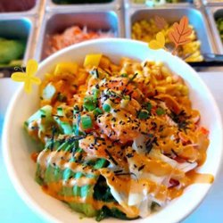 Create your own poke bowl