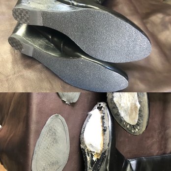 Queen City Cobbler - New full rubber soles and heels on these lady's boots! - Shoe Repair Near Me - Mint Hill, North Carolina
