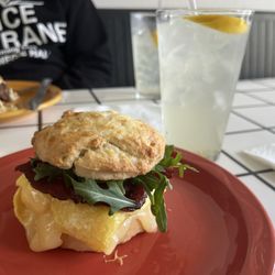 Cafe Da Fonk! - Breakfast sando and lemonade