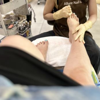 Allure Nails and Spa - pedi with "T" - Nail Salons Near Me - Rialto, California Allure Nails and Spa - pedi with "T" - Nail Salons Near Me - Rialto, California