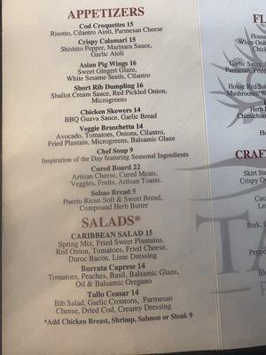Menu photo 8 Tallo Wesley Chapel, FL