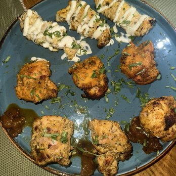 Saar Indian Bistro - Chicken Lasooni Kebab - Indian Near Me - New York, New York Saar Indian Bistro - Chicken Lasooni Kebab - Indian Near Me - New York, New York