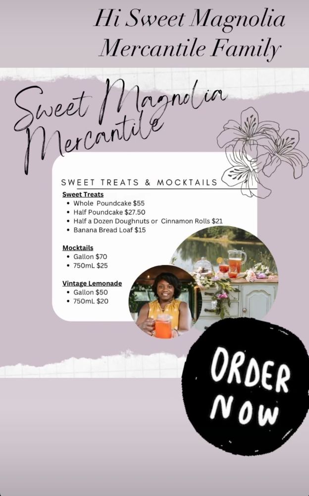 Sweet Magnolia Mercantile Logo