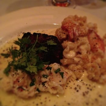 The Capital Grille - Seared tenderloin with split lobster tail.  Additionally lobster Mac n' cheese! - Steakhouses Near Me - Baltimore, Maryland