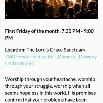 The Lord's Grace Church - Churches Near Me - Downey, California