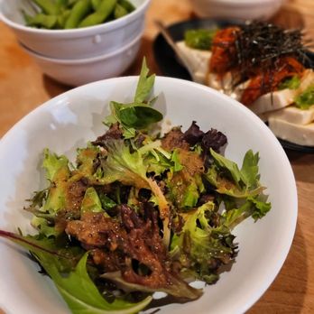 Fukumimi Ramen - House salad - Ramen Near Me - Las Vegas, Nevada Fukumimi Ramen - House salad - Ramen Near Me - Las Vegas, Nevada