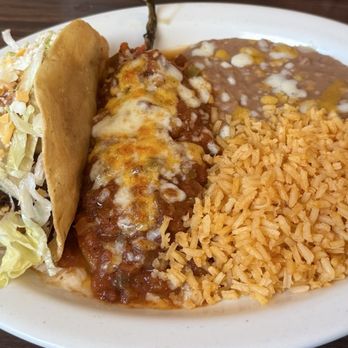 Pina's Mexican Restaurant - 6. Taco and Chile Relleno Combination Plate - Mexican Near Me - San Pedro, California Pina's Mexican Restaurant - 6. Taco and Chile Relleno Combination Plate - Mexican Near Me - San Pedro, California