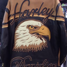 Harley Davidson resale leather jacket